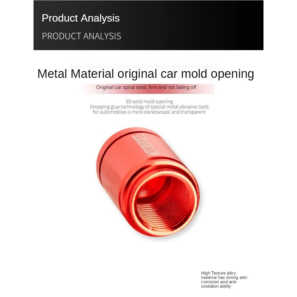 Nắp van bánh xe hơi bằng hợp kim nhôm chất lượng cao tiện dụng