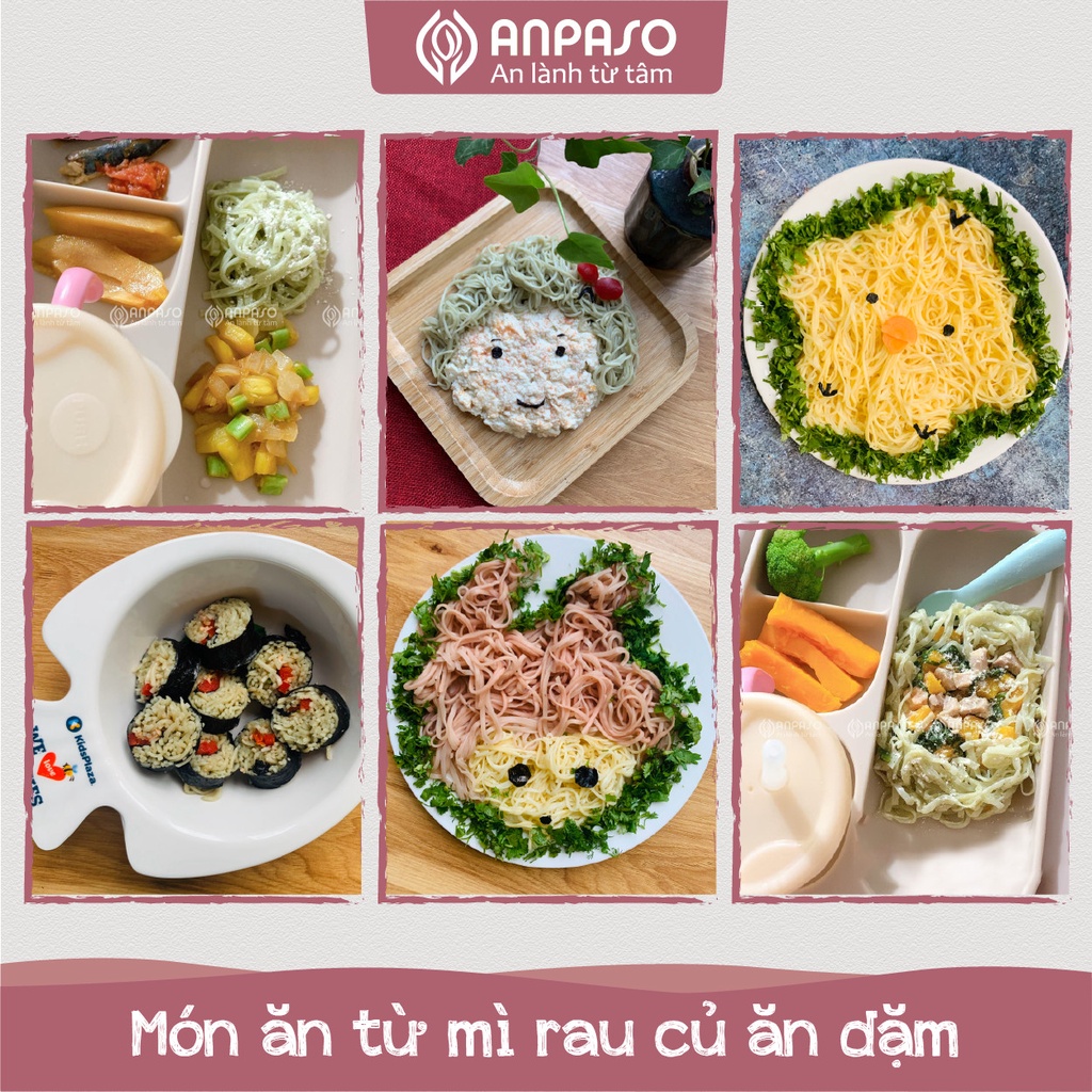 Mì sợi ăn dặm cho bé Anpaso 120g