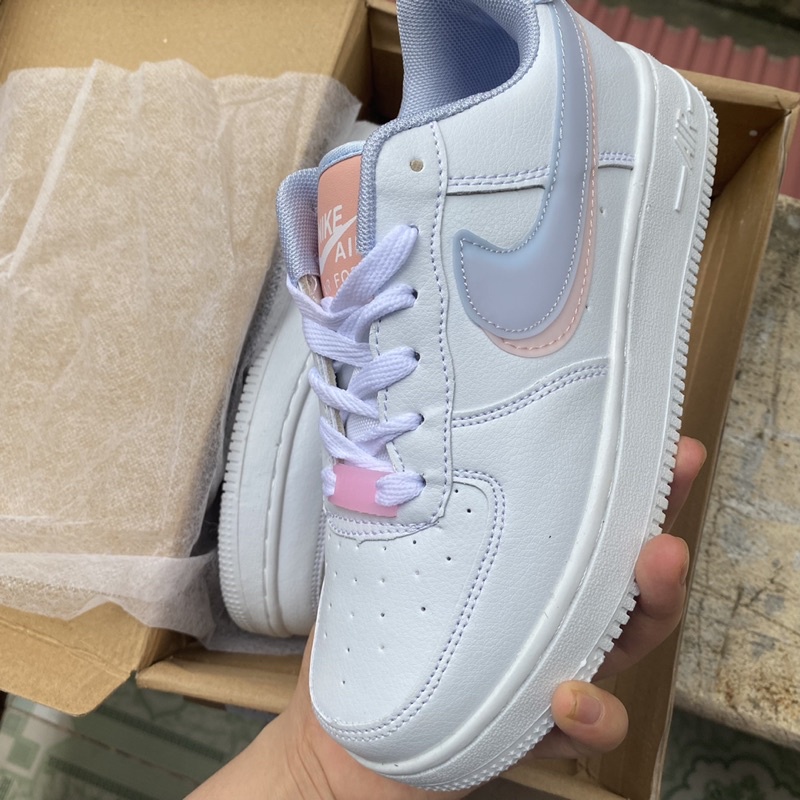 GIÀY AF1 NỮ MÀU HỒNG XANH FADE OUT FORM CỰC ĐẸP NEW 100%