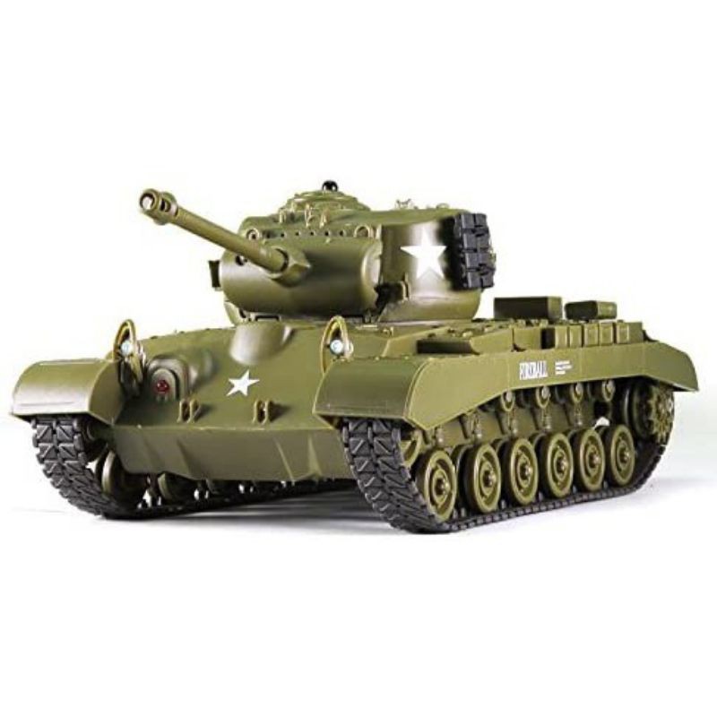 Xe Tank M26 điều khiển từ xa Pershing tỉ lệ 1:30, xe tăng điều khiển từ xa âm thanh sống động