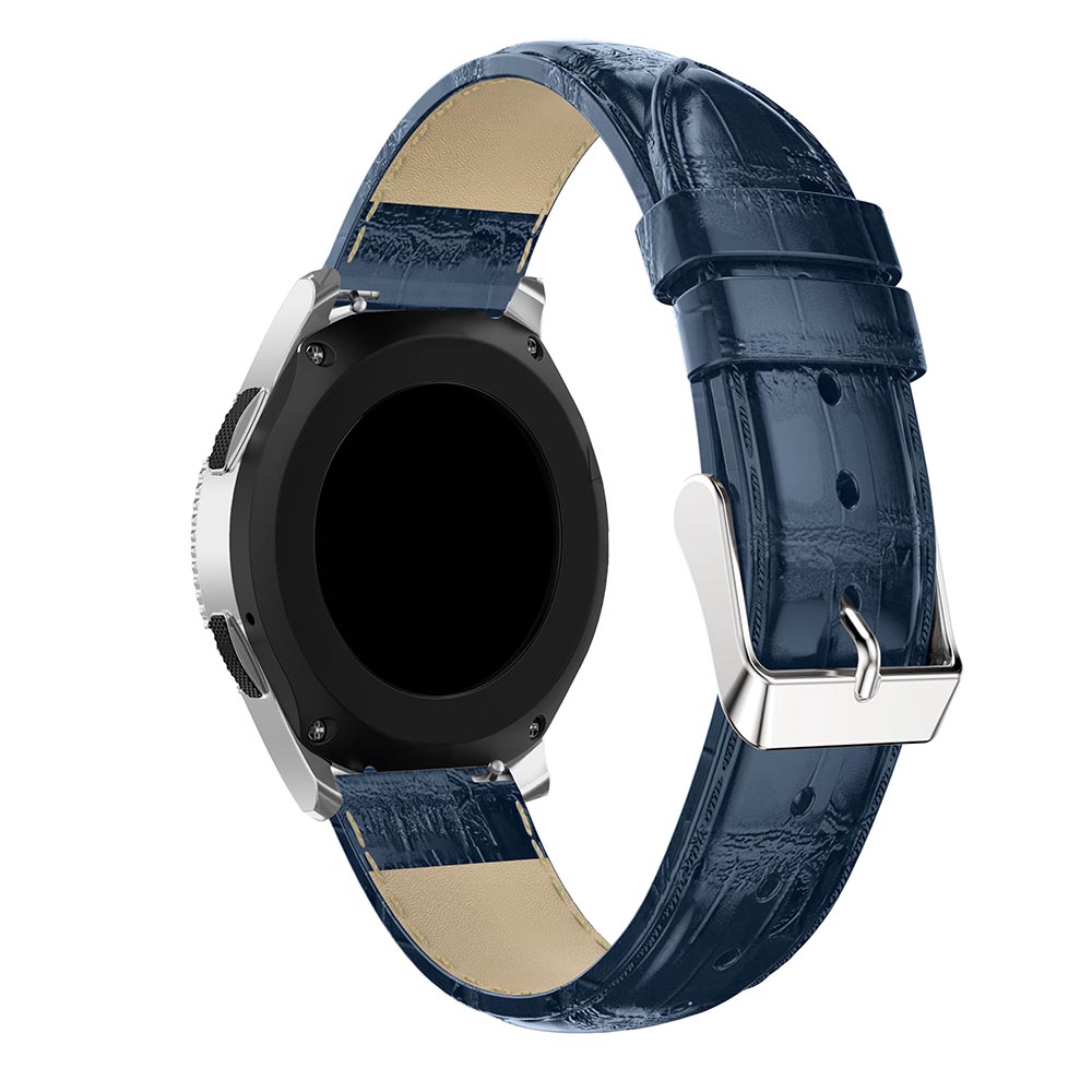 Dây Đeo Bằng Da Thật 20mm 22mm Cho Đồng Hồ Samsung Galaxy Gear S4 S3 Frontier S2 Classic Classic