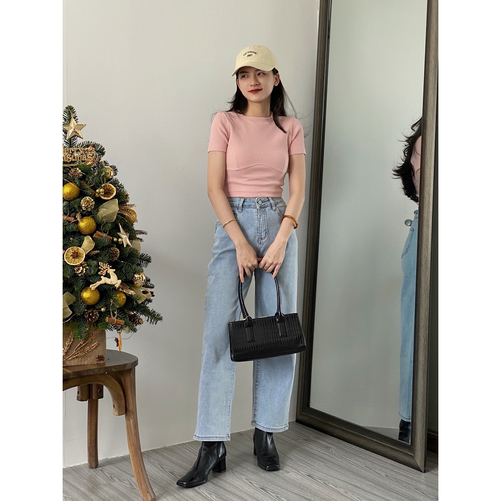 QUẦN BAGGY ỐNG ĐỨNG CO DÃN_QD924