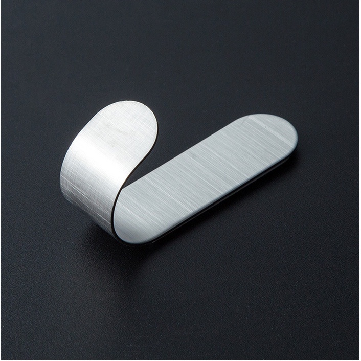 1 / 2 / 5 Móc Treo Đồ Hình Chữ J Bằng Thép Không Gỉ 304 Chắc Chắn Đa Năng