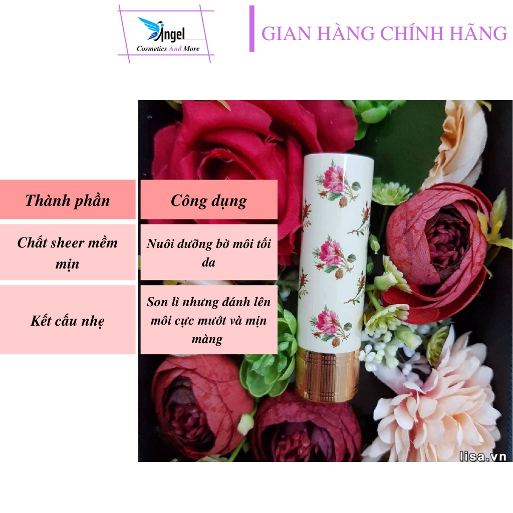 Son minisze  Gucci Rouge À Lèvres Voile Vỏ Hoa mini 1.3g bền màu không trôi siêu phẩm dành cho mọi lứa tuổi