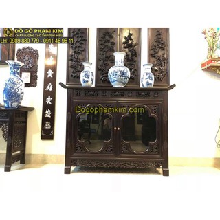 Tủ bày đồ Huế cửa kính (TBD04.4)