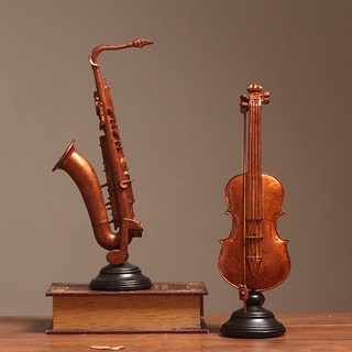 Tượng Đàn Violin & Kèn Saxaphone
