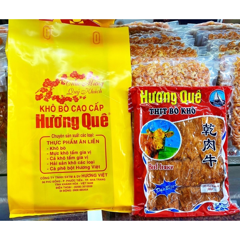 KHÔ BÒ QUE HƯƠNG QUÊ - GÓI 250G