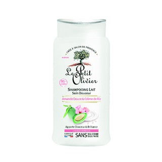 Dầu gội le petit olivier chiết xuất sữa hạnh nhân và sữa gạo 250ml