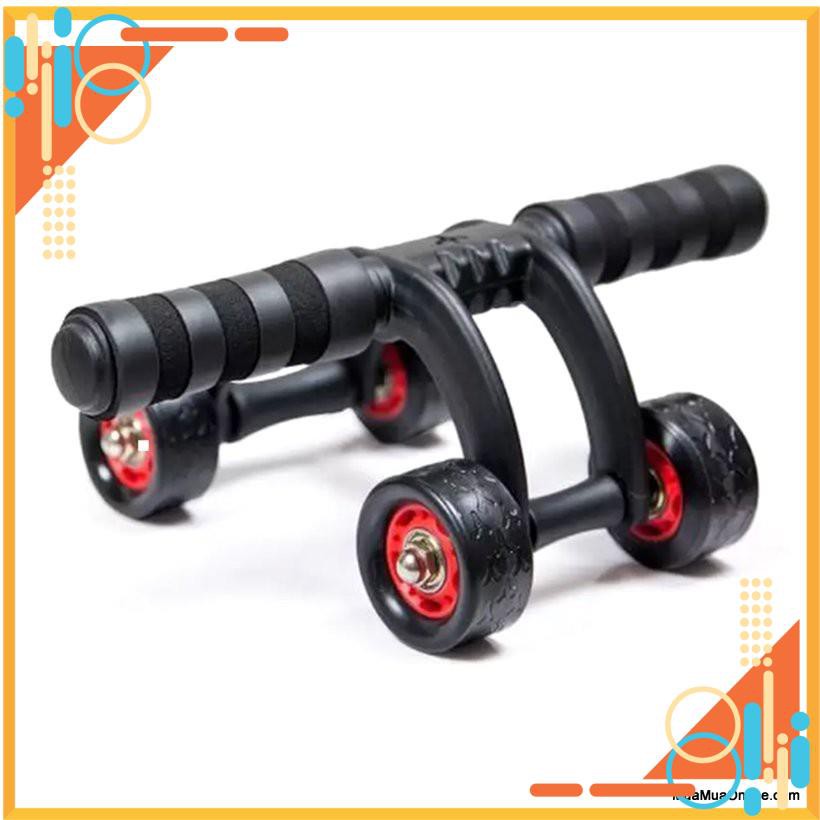 🎯XẢ LỖ🎯 Con Lăn 4 Bánh Tập Cơ Bụng Ab Roller