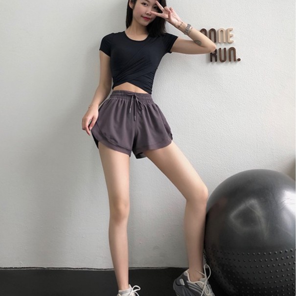 Quần biker short quần đùi ngắn tập gym nữ 𝐇𝐎̂̃ 𝐓𝐑𝐎̛̣ Đ𝐎̂̉𝐈 𝐒𝐈𝐙𝐄 2 lớp viền lưới vải dù mềm tôn mông 𝑮𝒀𝑴𝑺𝑻𝑶𝑹𝑬 158