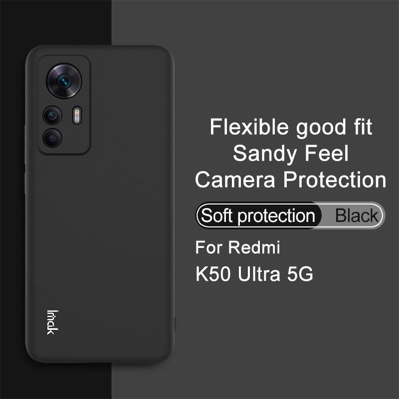 Ốp Điện Thoại TPU Dẻo Siêu Mỏng Màu Nhám Mờ Kèm Dây Đeo Cho Redmi K50 Ultra 5G