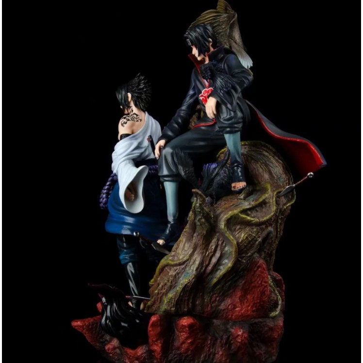 Mô Hình Figure Naruto Itachi Sasuke Kết hợp đẹp 36CM