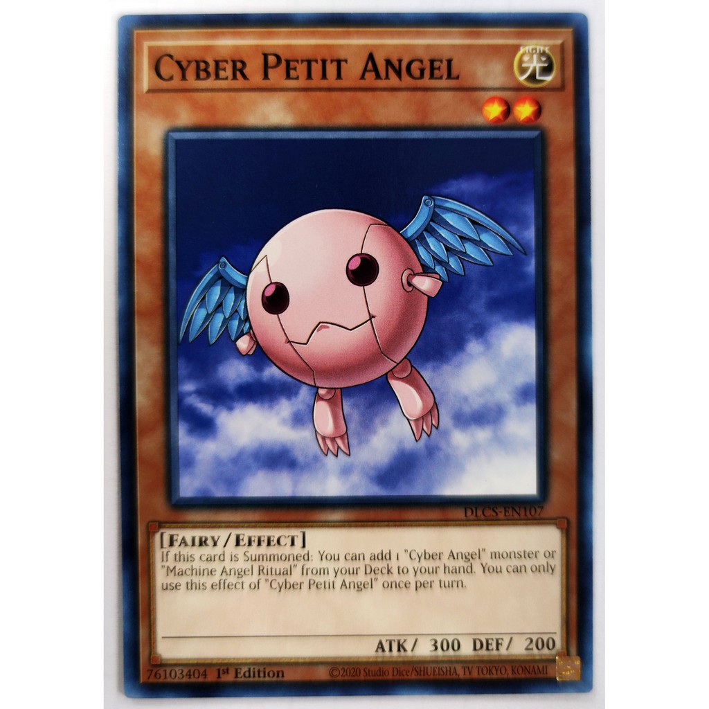 Thẻ Yugioh Cyber Petit Angel En Jp Common Gx Shopee Việt Nam