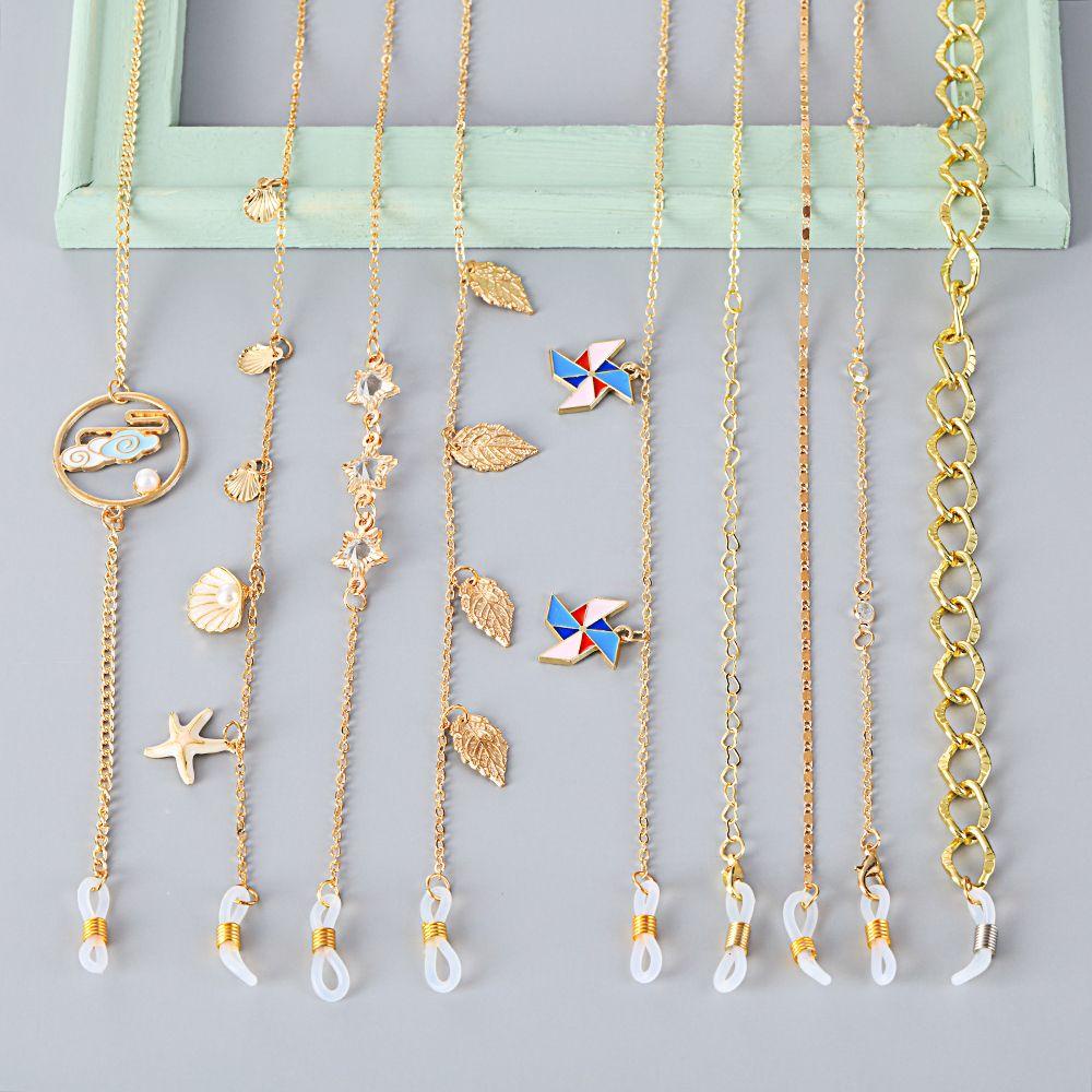 ESPO Dây Xích Kim Loại Đeo Kính Chống Trượt Chống Thất Lạc