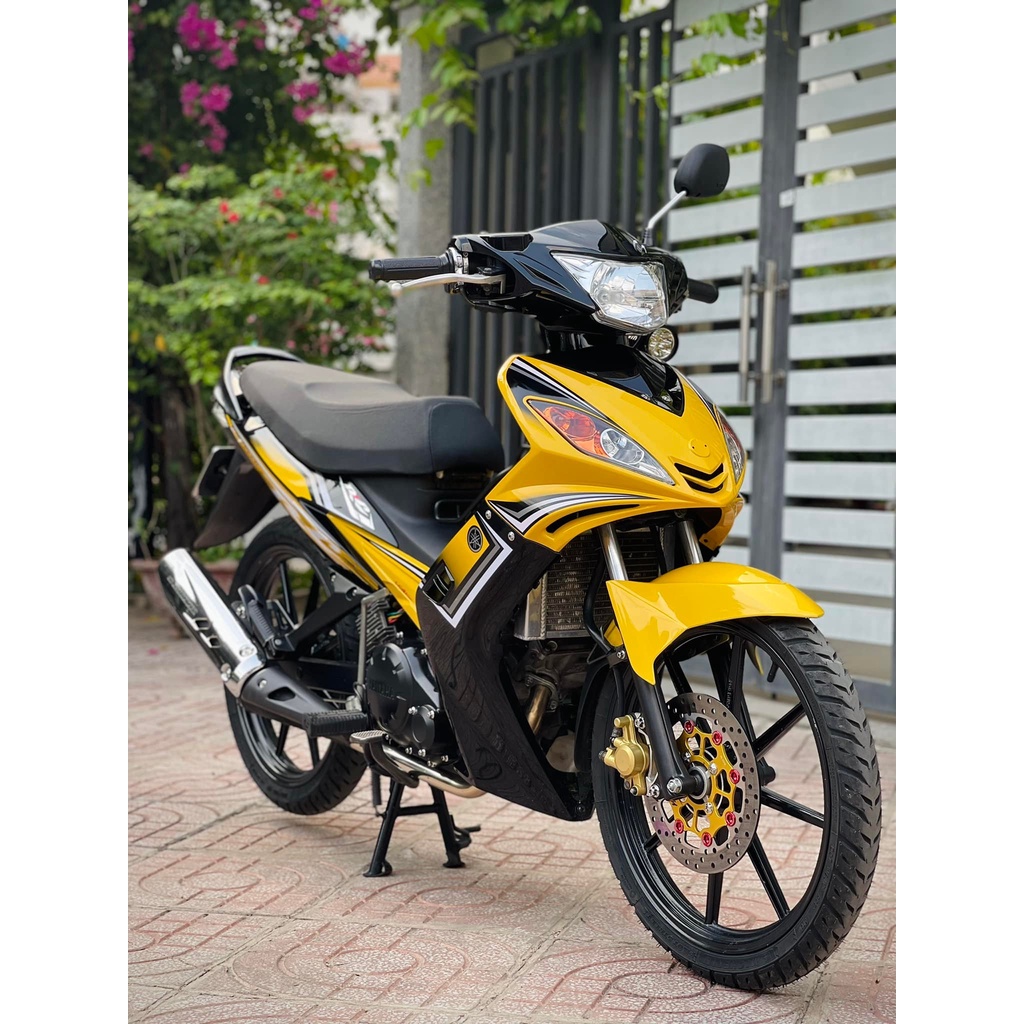 Tem Rời Dán Xe Exciter 2010 Mẫu RC Vàng Đen Chuẩn Zin, Hàng 3 Lớp Chất Lượng Cao ,Team Decal