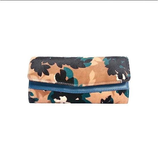 Ví Nữ Da Bò Lông In Hoa WILDCAT EMBOSSED/HAIRY BUCKET Wallet 20722016
