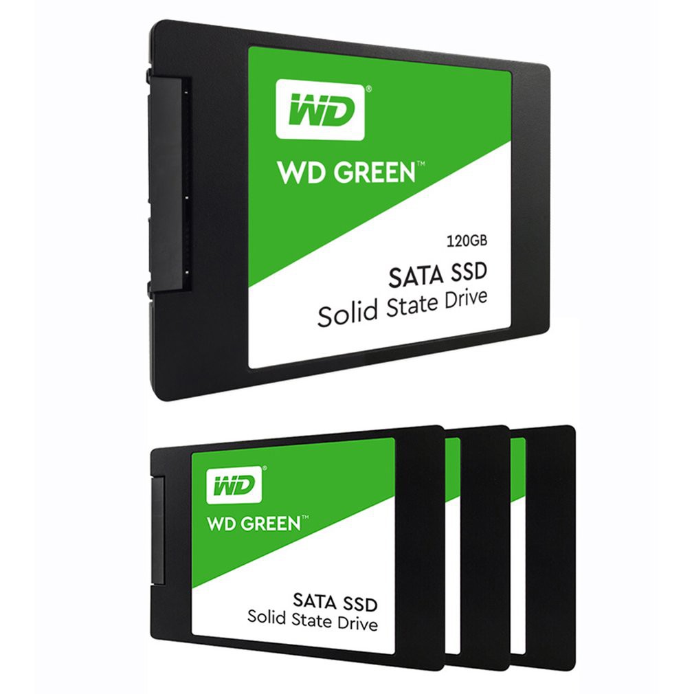 Ổ cứng SSD WD 240GB 120Gb 2.5 Inch Iii 3d Rom màu xanh lá chuyên dụng