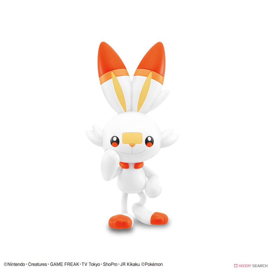 Mô Hình Lắp Ráp Pokemon SCORBUNNY Collection Quick 05 Pokepla Figure Rise Standard Đồ Chơi Anime Nhật