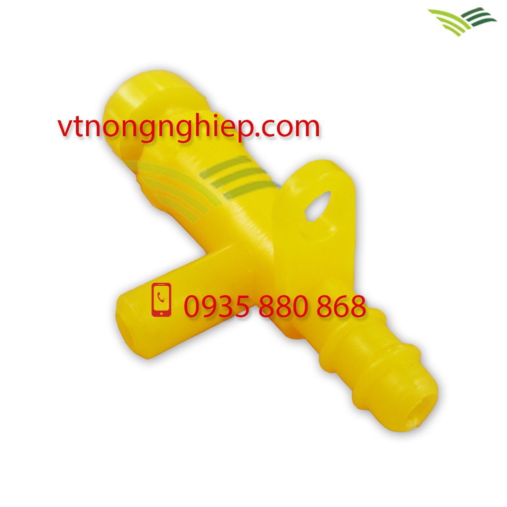 100 béc tưới nhỏ giọt 2 chân điều chỉnh lưu lượng