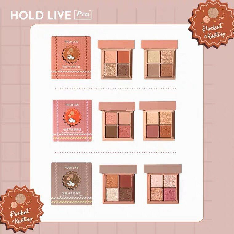 Bảng phấn mắt HOLD LIVE Yue Mu Impression Eyeshadow Palette