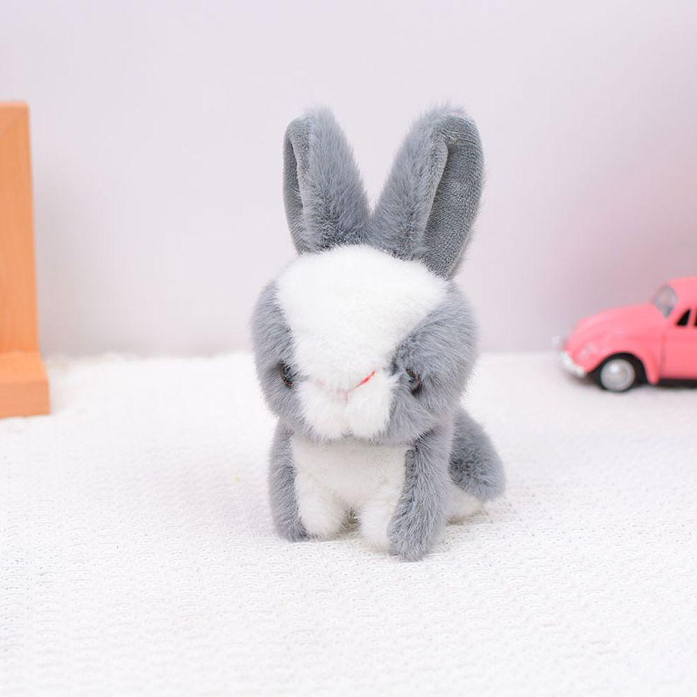 Thỏ Nhồi Bông Mini Mềm Mại Trang Trí Móc Khóa / Túi Xách