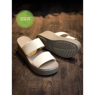 Sandal Brooklyn Mid Wedge W Màu Trắng