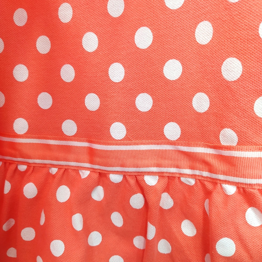 Đầm chấm bi cam sát nách GYMBOREE BG2247