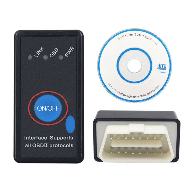 Bộ Thiết Bị Chẩn Đoán Lỗi Xe Hơi ELM 327 OBD Chuyên Dụng