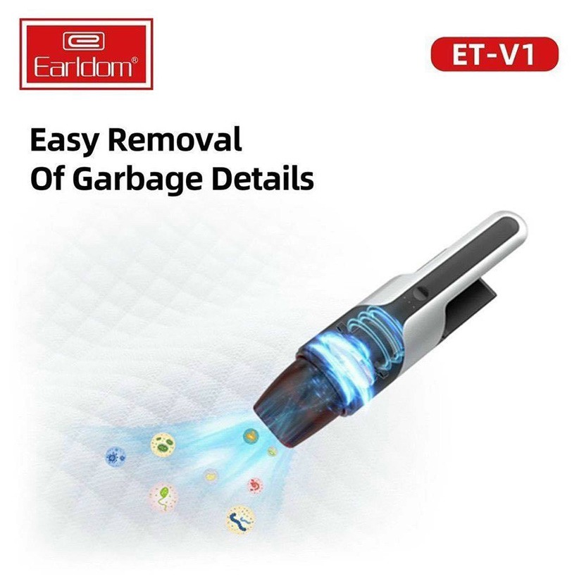 Máy Hút Bụi Cầm Tay Mini Xe Hơi Earldom ET-V1 Chính Hãng | BigBuy360 - bigbuy360.vn