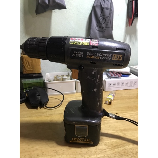 khoan nhật bãi National EZT 105 full chức năng có pin