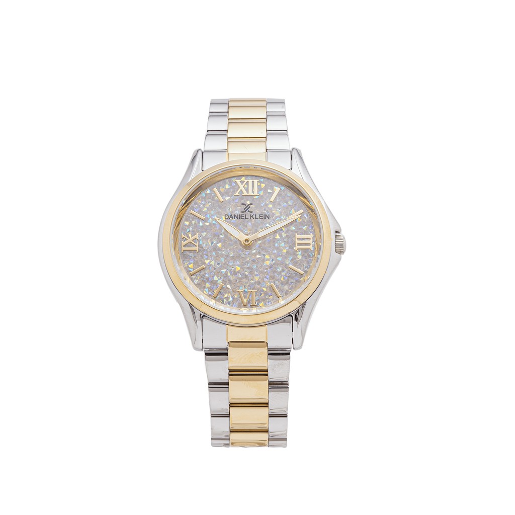 Đồng hồ nữ Daniel Klein Star Light Demi Sliver-Gold DK5283 - Lamy watch
