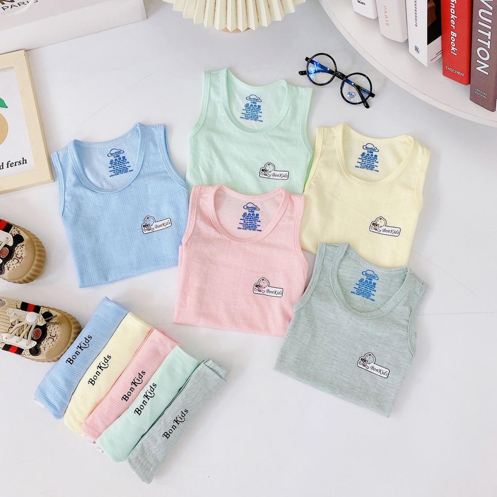 Bộ Ba Lỗ Vải Thông Hơi Cao Cấp Cho Bé Sơ Sinh Từ 0-11kg, Vải Mềm - Đẹp - Thấm Hút Mồ Hôi Tốt - 𝐁𝐎𝟏𝟗