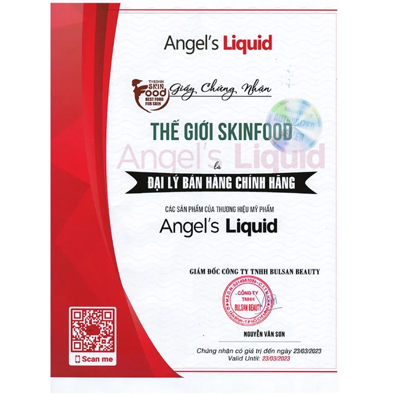 Tinh Chất Làm Hồng Và Se Khít Vùng Kín Angel's Liquid Glutathione +Niacinamide Inner Pure Gel [che tên sp khi giao hàng]