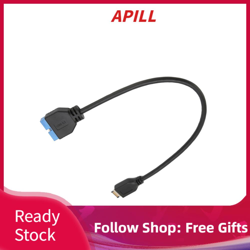 Apill USB 3.1 Front Panel Header to 3.0 20Pin for ASUS Motherboard Cable Adapter