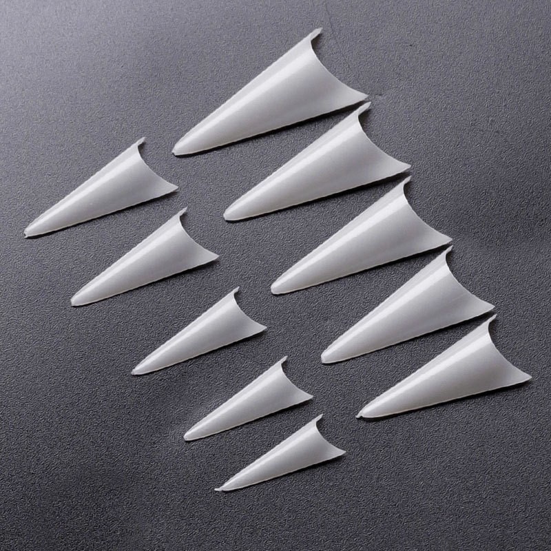 Túi 500 móng nối tay form nhọn dài, sắc nét