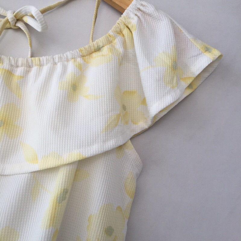 Áo bẹt vai hoa chất xịn Colza siêu xinh