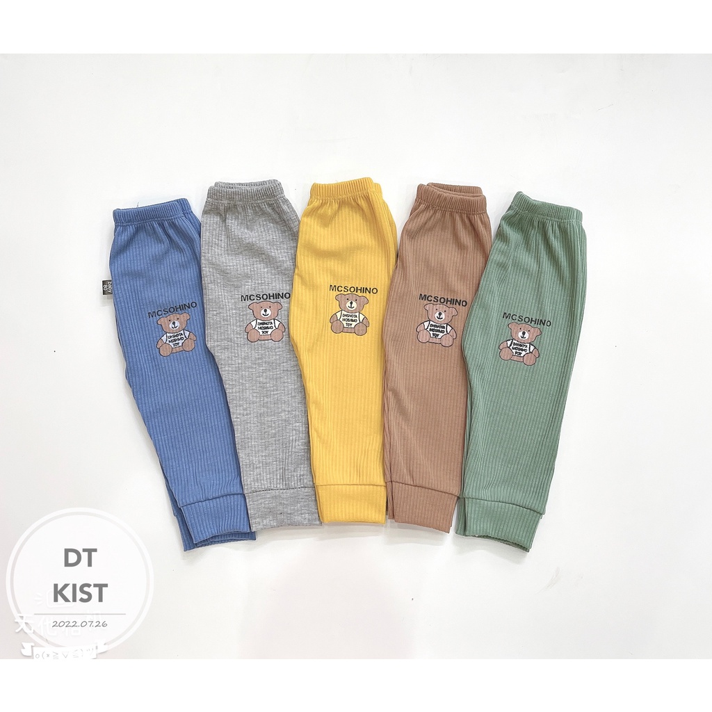 Quần Dài Thun Tăm Cho Bé Size 8-20 kg