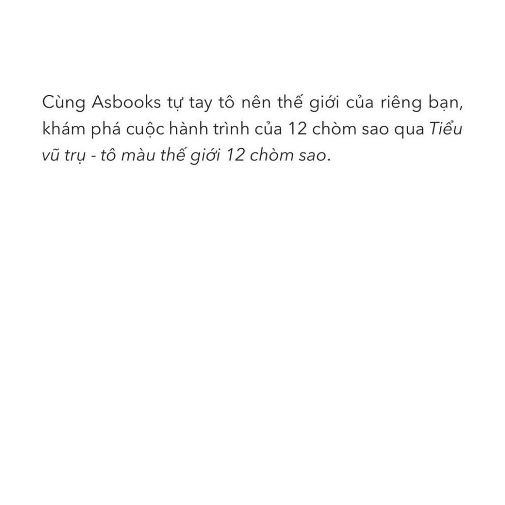 Sách - Tiểu vũ trụ - tô màu thế giới 12 chòm sao [AZVietNam]