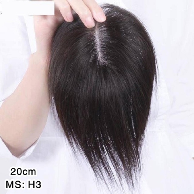Tóc che hói/ Tóc giả che hói mái dài- tơ cao cấp