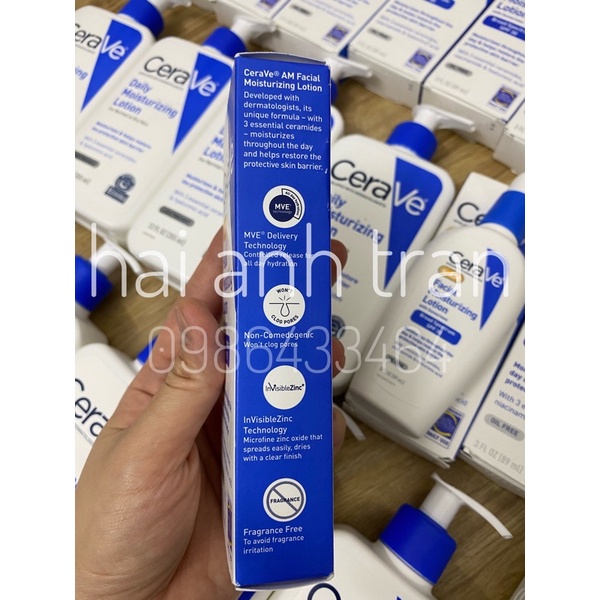 Lotion Dưỡng CeraVe AM Facial Moisturizing AM
