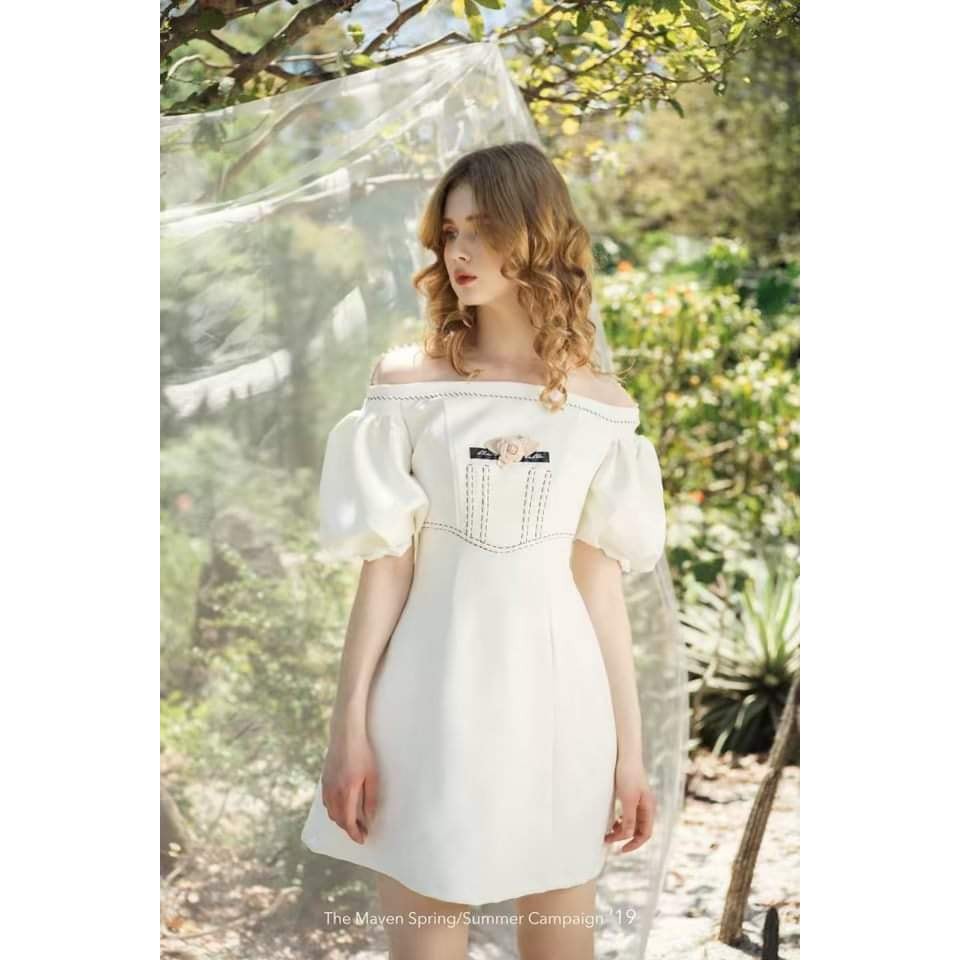 Váy trắng The Maven