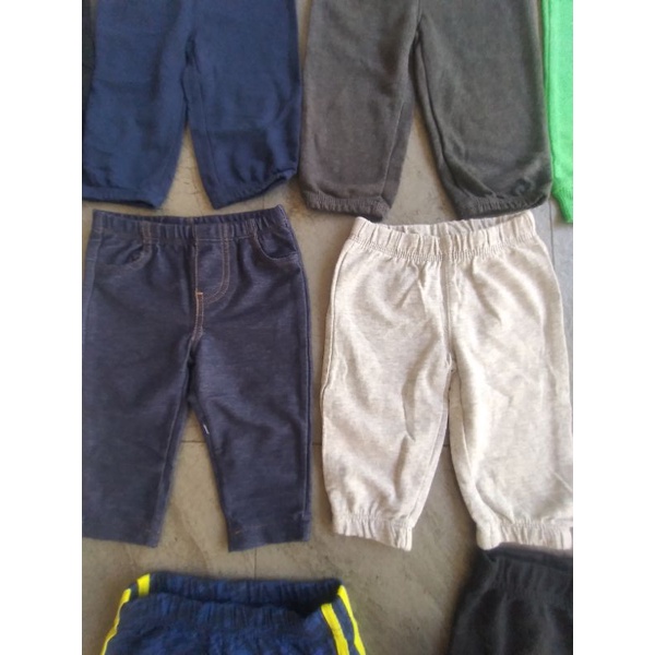 Set 3 quần nỉ da cá ca ter bé trai