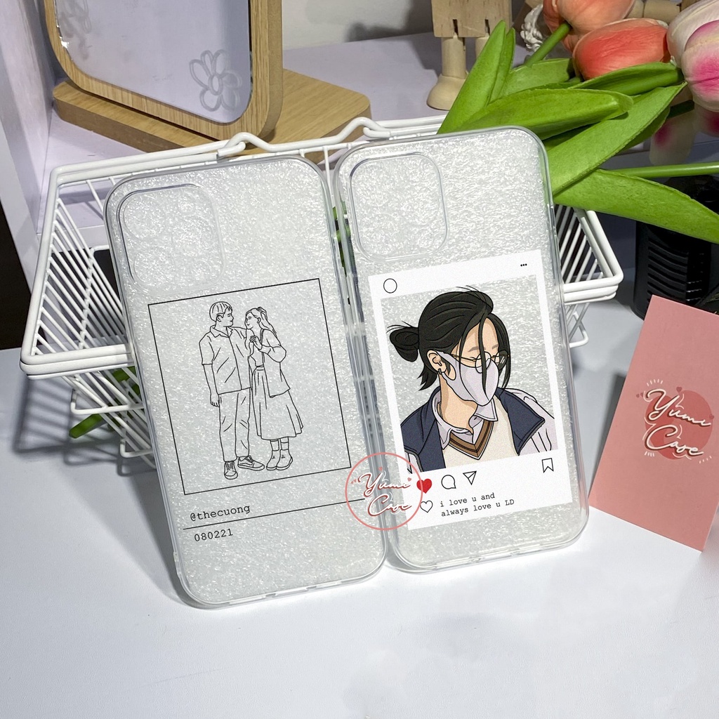 [CHAT SHOP CHỐT MẪU TRƯỚC KHI ĐẶT Ạ] In ốp lưng theo yêu cầu cho tất cả dòng điện thoại - Mẫu vẽ hình chibi Yumi Case