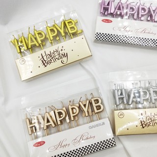 Combo 5 nến happy birthday