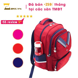 Balo đi học chống gù lưng cho bé, chống nước, cặp học sinh cấp 1 siêu nhẹ mã MS2780
