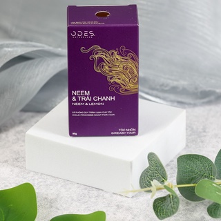 Xà bông thiên nhiên ODES Neem & Trái chanh cho tóc dầu