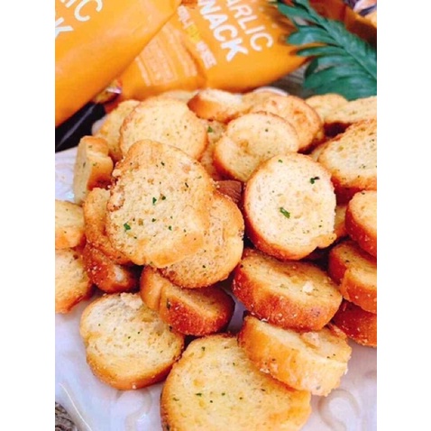 Snack bánh mì Samlip Hàn Quốc bịch 120g 2 vị