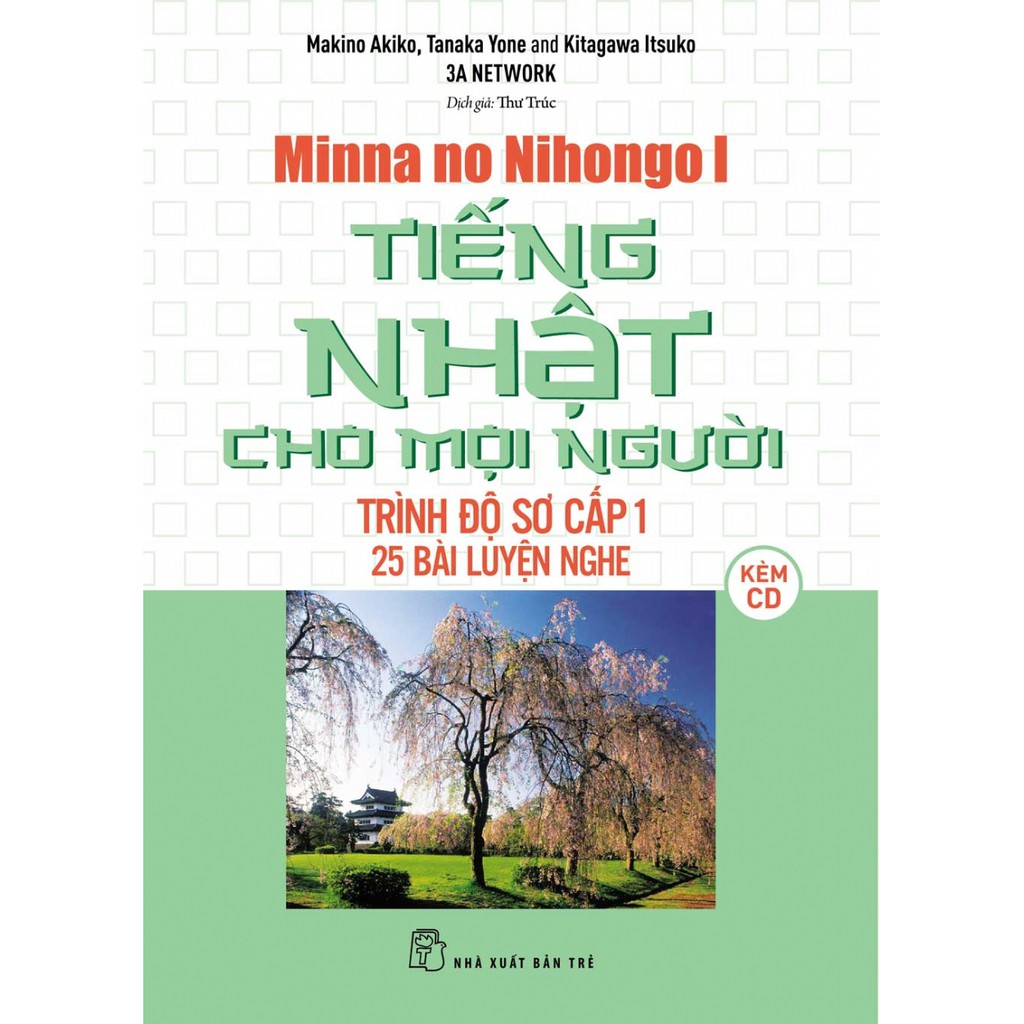 Sách - Combo 5 cuốn minna no nihongo N5 Phiên bản mới (Giáo trình, bản dịch, nghe hiểu, đọc hiểu, bài tập)