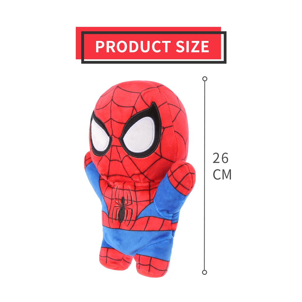 Rối bàn tay kể chuyện cho bé hình siêu anh hùng Spider-man Marvel Miniso