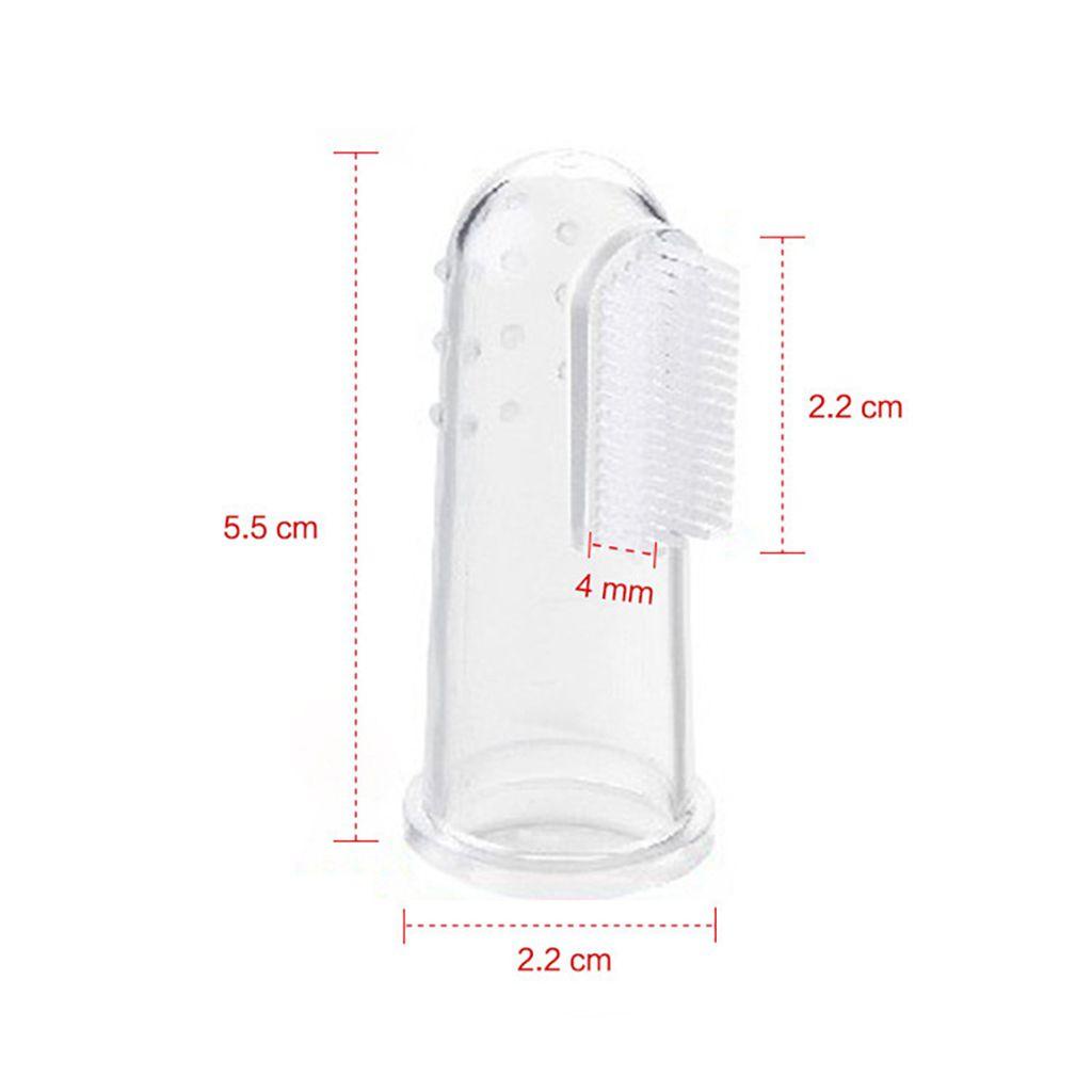 1 Bàn Chải Đánh Răng Lông Mềm Cho Chó Mèo Size Nhỏ TAYLOR1